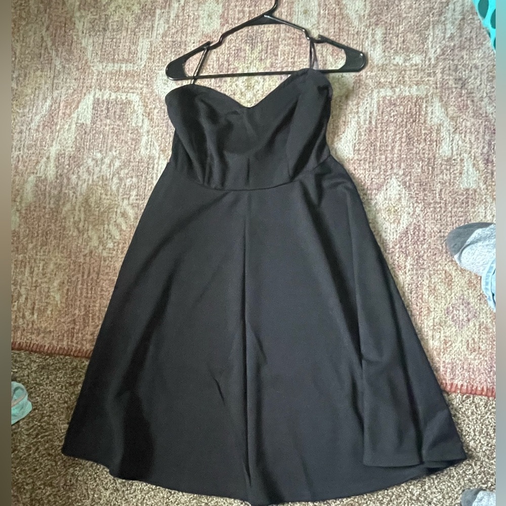 Shein strapless dress
